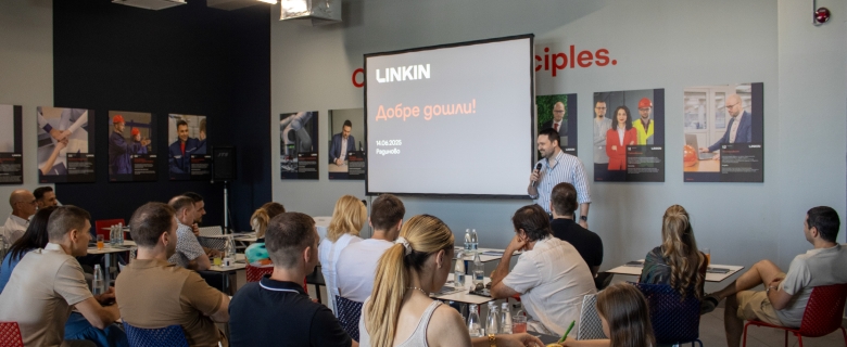 Presentation during the LINKIN event