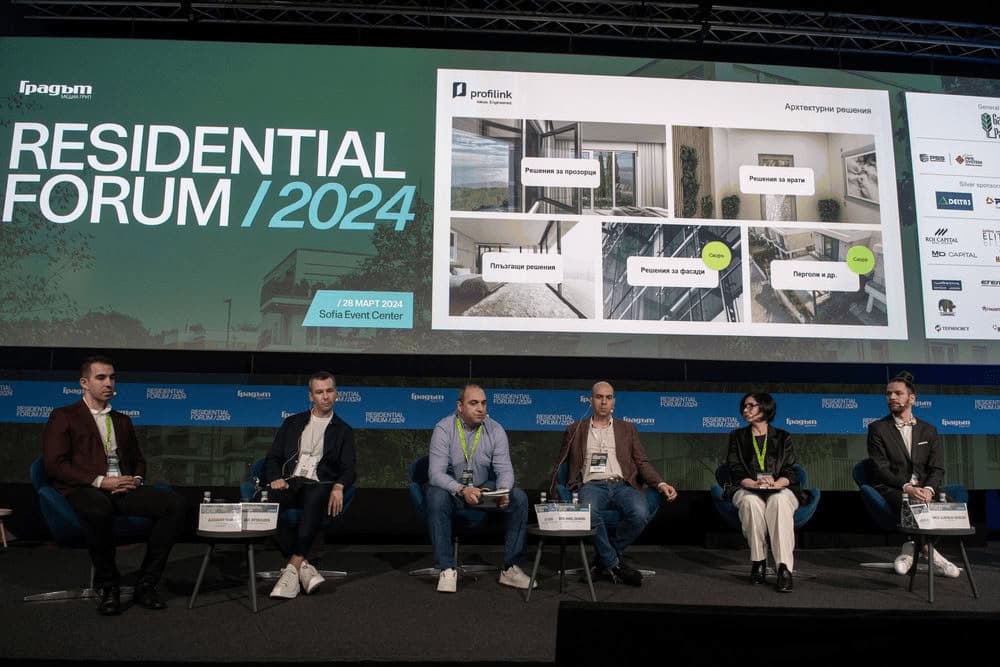 Ivo Todorov showcasing LINKIN's commitment to sustainability initiatives.